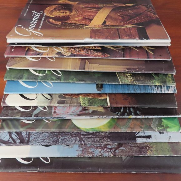Lot of 12 Vintage 1975 Gourmet Magazines - Picture 8 of 10